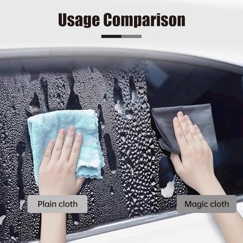 Thickened Magic Cleaning Cloth, 2026 New Reusable Microfiber Cleaning Rag, Streak Free Multipurpose Microfiber Cleaning Cloth for Kitchen, Window, Mirror, Glass, Cars (5 PCS, 8x12 in)