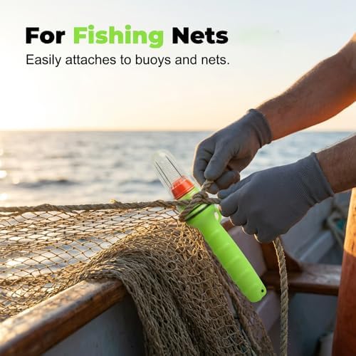 3 PCS Boat Flares, 2026 Upgrade Boat Flares Coast Guard Approved Marine, Electronic Boats Distress Flare for Fishing Boats, Buoys, Life Rafts (Green, Green)