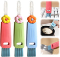 3 in 1 Cup Lid Cleaning Brush, Multifunctional Crevice Portable Cup Lid Cleaning Brush for Bottle Gap Tight Spaces Cup, Crevice Clean Brush for All Type Bottle (3PCS)