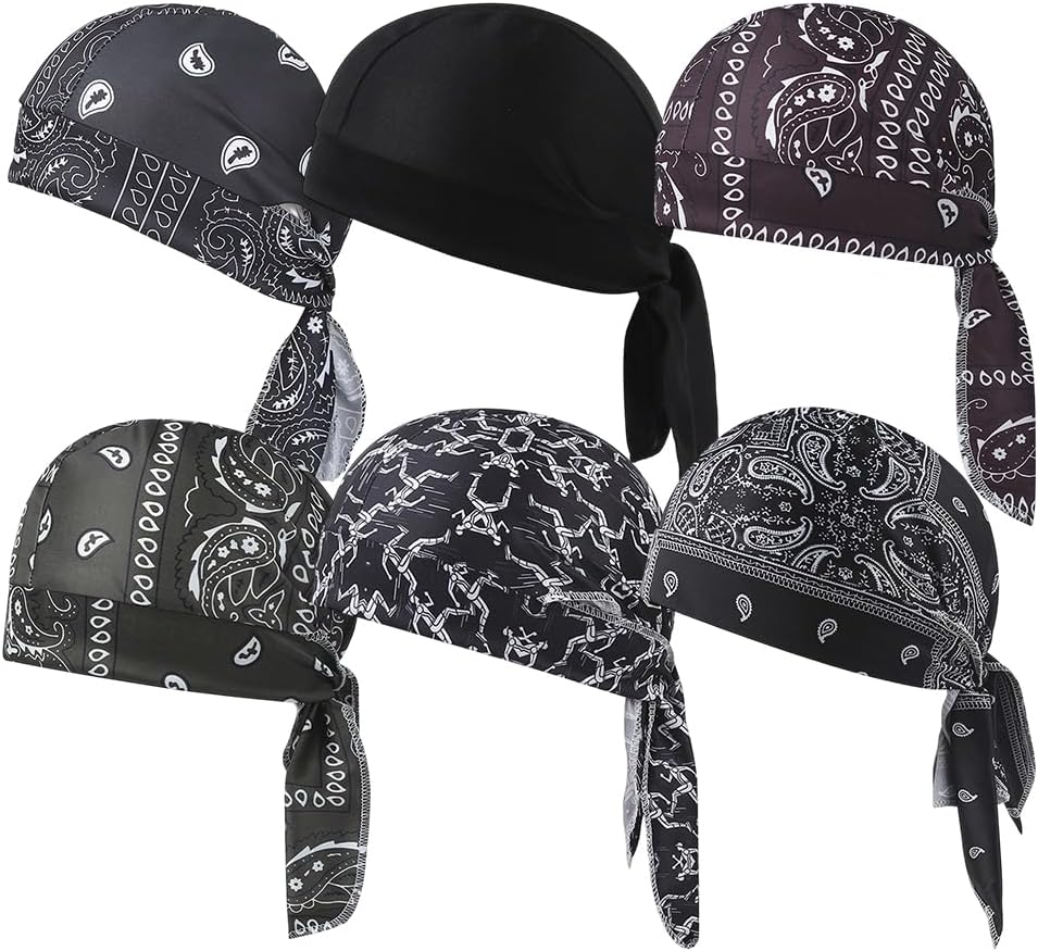 Elastic Cooling Headscarf Cap Set, 2026 New Breathable Cooling Head Scarf for Outdoor Cycling and Running